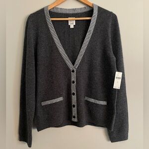NWT Anthro 100% cashmere cardigan